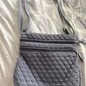 Vera Bradley Charcoal Quilted Crossbody Bag